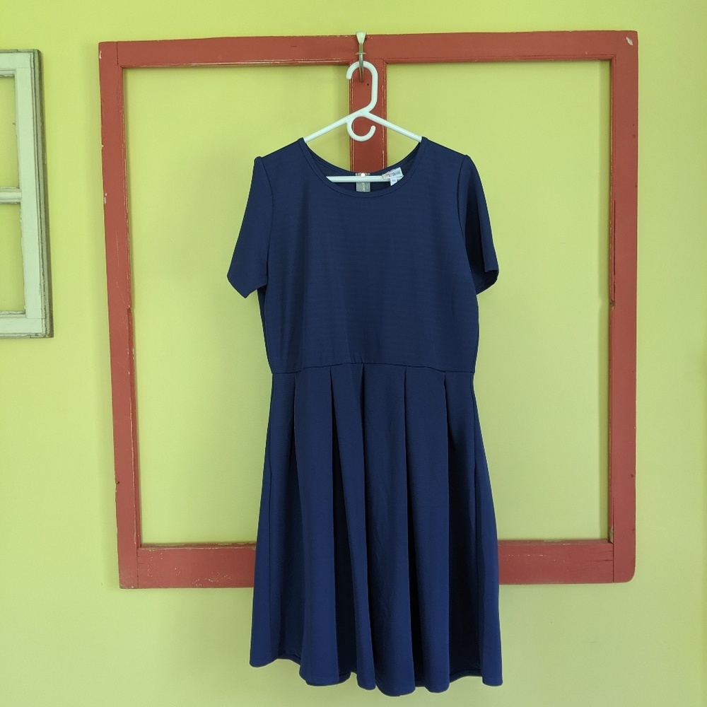 Never Worn LuLaRoe Amelia Royal Blue